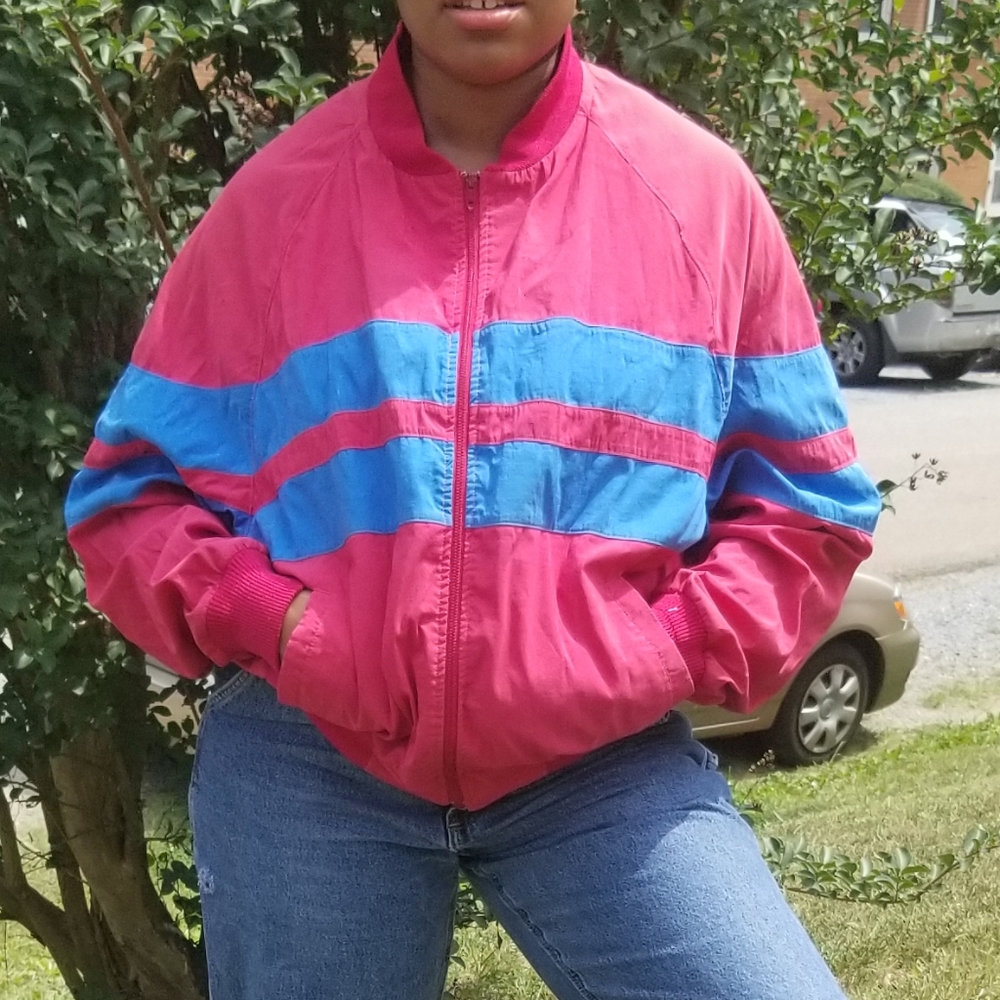 Pink Jogger Jacket - Picture 2 of 3
